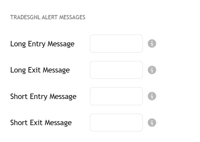 Custom alert inputs in TradingView strategy settings